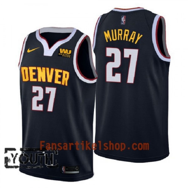 Denver Nuggets Trikot Jamal Murray 27 2018-2019 Nike Navy Swingman - Kinder Denver Nuggets Trikot Jamal Murray 27 2018-2019 Nike Navy Swingman - Kinder